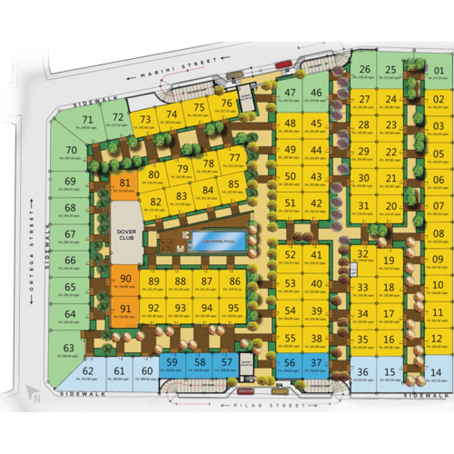 Site Plan Dover Hill